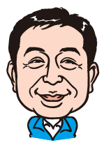 木崎社長似顔絵